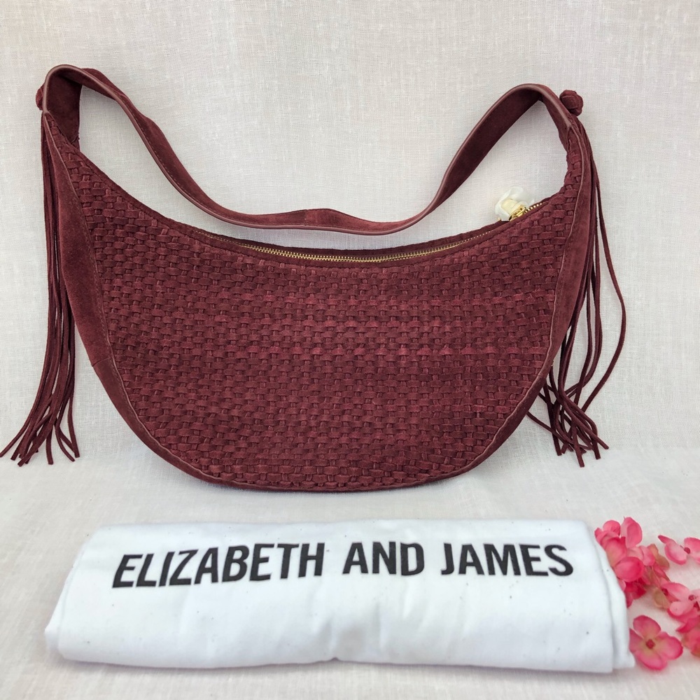 New Elizabeth and James Zoe Suede Hobo